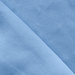 Ткань Кашкорсе, 420гм/2, 110см, цвет Светло-Голубой (на отрез)  в Ставрополе