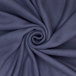 Ткань Флис Односторонний 130 гр/м2, цвет Темно-серый (на отрез)  в Ставрополе