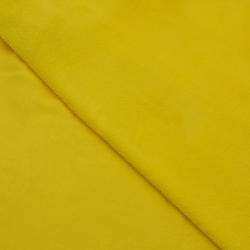 Флис Односторонний 180 гр/м2, Желтый (на отрез)  в Ставрополе