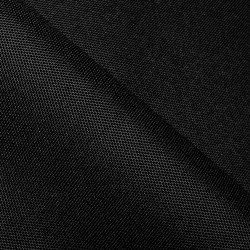 Прорезиненная ткань Оксфорд 600D ПВХ, Черный   в Ставрополе