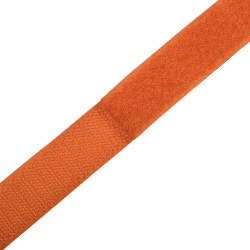 Контактная лента 25мм  Оранжевый (велькро-липучка, на отрез)  в Ставрополе