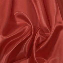 Ткань Атлас-сатин, цвет Красный (на отрез)  в Ставрополе