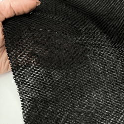Сетка 3D трехслойная Air mesh 165 гр/м2, цвет Черный   в Ставрополе