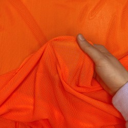 Трикотажная Сетка 75 г/м2, цвет Оранжевый (на отрез)  в Ставрополе